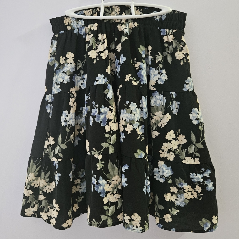 Flowy hydrangea skirt